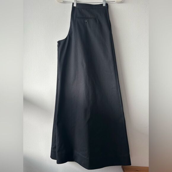 PUPPETS AND PUPPETS Rave Wide Leg Chino Trousers in black - Picture 10 of 16